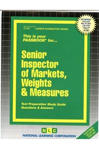 Senior Inspector of Markets, Weights & Measures