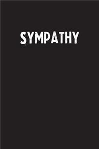 Sympathy: Simple Blank Lined Notebook Journal