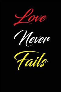 Love Never Fails