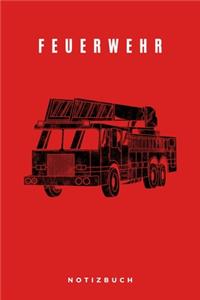 Feuerwehr Notizbuch