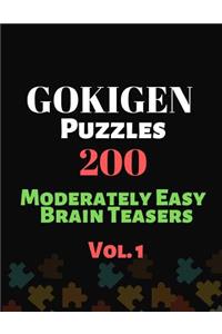 Gokigen Puzzles Brain Teasers Book Vol.1