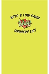 Keto & Low Carb Grocery List
