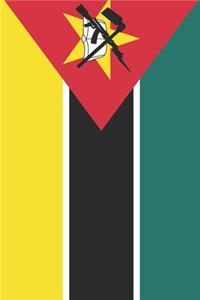 Mozambique Travel Journal - Mozambique Flag Notebook - Mozambican Flag Book