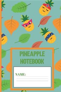Pineapple notebook