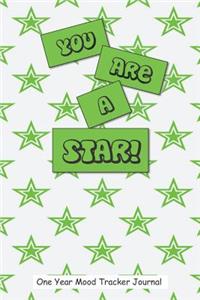 You are a Star! One Year Mood Tracker Journal