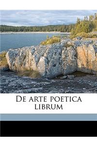 de Arte Poetica Librum