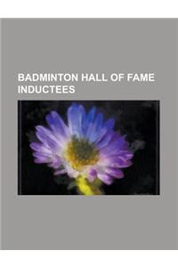 Badminton Hall of Fame Inductees