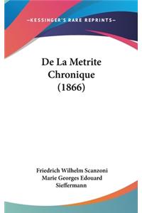 de La Metrite Chronique (1866)