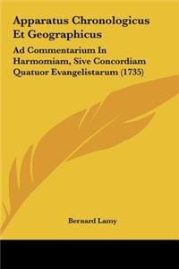 Apparatus Chronologicus Et Geographicus