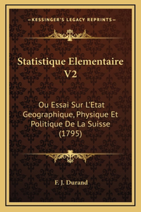 Statistique Elementaire V2