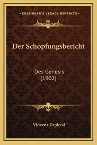 Der Schopfungsbericht