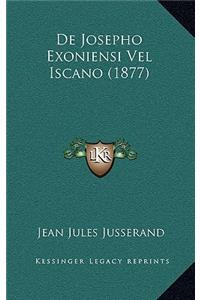de Josepho Exoniensi Vel Iscano (1877)