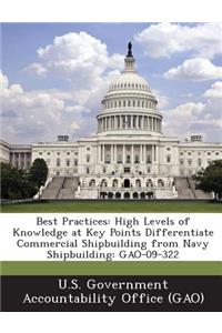 Best Practices: High Levels of Knowledge at Key Points Differentiate Commercial Shipbuilding from Navy Shipbuilding: Gao-09-322