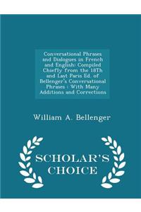 Conversational Phrases and Dialogues in French and English