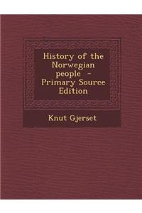 History of the Norwegian People