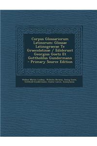 Corpus Glossariorum Latinorum