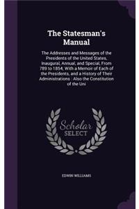 The Statesman's Manual