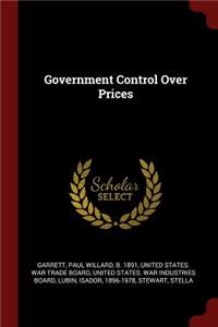 Government Control Over Prices