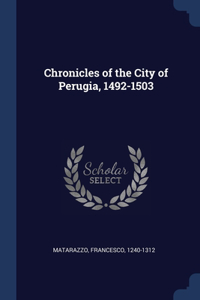 Chronicles of the City of Perugia, 1492-1503
