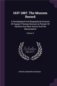 1637-1887. The Munson Record