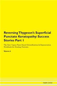 Reversing Thygeson's Superficial Punctat