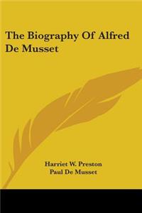 Biography of Alfred de Musset