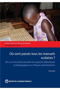 Où Sont Passés Tous Les Manuels Scolaires?