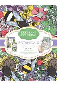 Botanicals Keepsake Coloring Tin