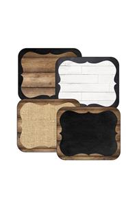 Industrial Chic Fancy Signs Name Tags