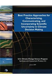 Best Practicing Approaching for Characterizing, Communicating, and Incorporating Scientific Uncertainty in Climate Decision Making