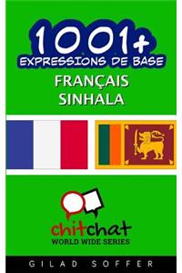 1001+ Expressions de Base Français - Sinhala