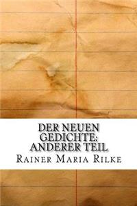 Der Neuen Gedichte