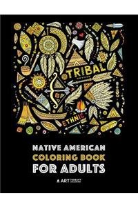 Native American Coloring Book For Adults