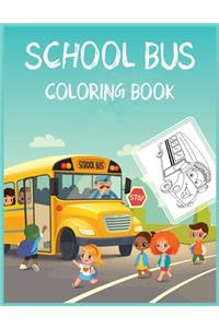 School Bus Coloring Book