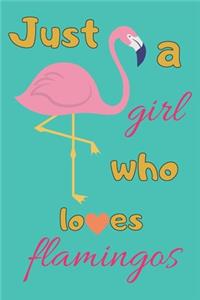 Just A Girl Who Loves Flamingos