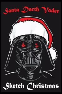 Santa Darth Vader Sketch Christmas