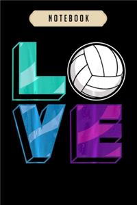 Volleyball Journal Notebook