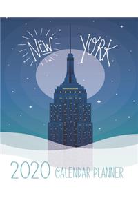 New York 2020 Calendar Planner