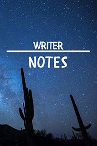 Writer Notes