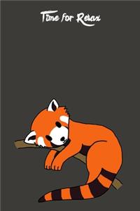 Time for Relax Red Panda