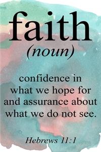 Faith Hebrews 11