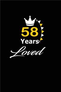 58 Years Loved