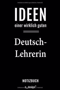 Notizbuch für Deutsch-Lehrer / Deutsch-Lehrerin