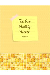 Two Year Monthly Planner