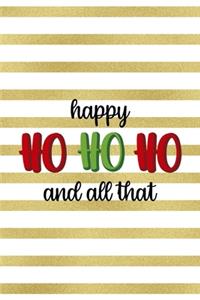 Happy Ho Ho Ho And All That