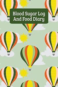 Blood Sugar Log And Food Diary