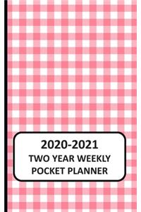 2020-2021 Two Year Weekly Planner