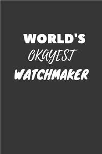 World's Okayest Watchmaker Notebook