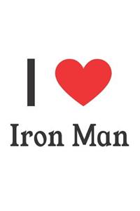 I Love Iron Man: Iron Man Designer Notebook