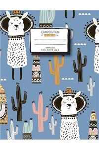 Unruled Composition Notebook